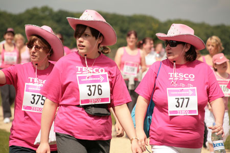 Race for Life at Lydiard Park - 15/06/08